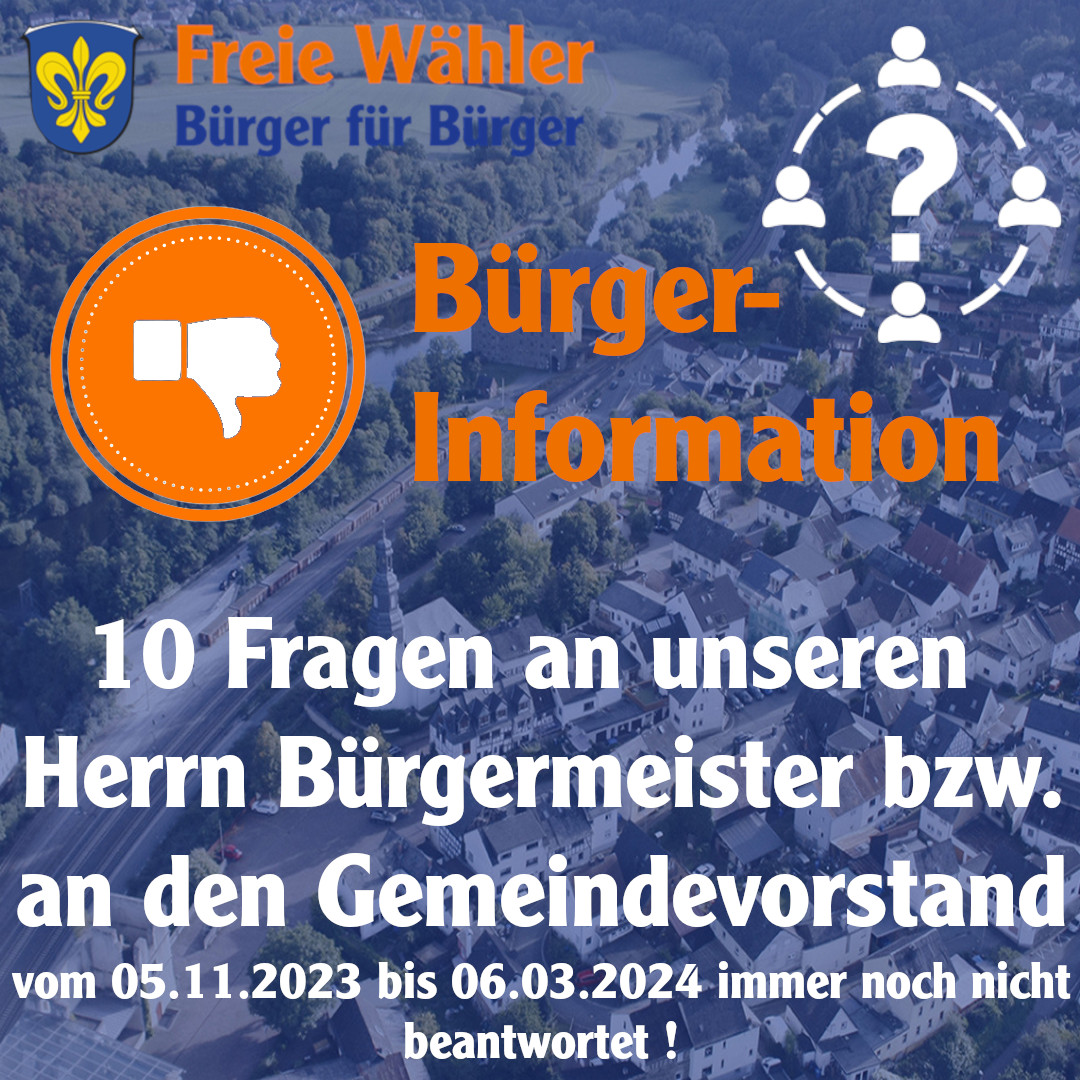 06.03.2024: Beschluss vom Verwaltungsgericht zu den 10 Anfragen zur 16 ...